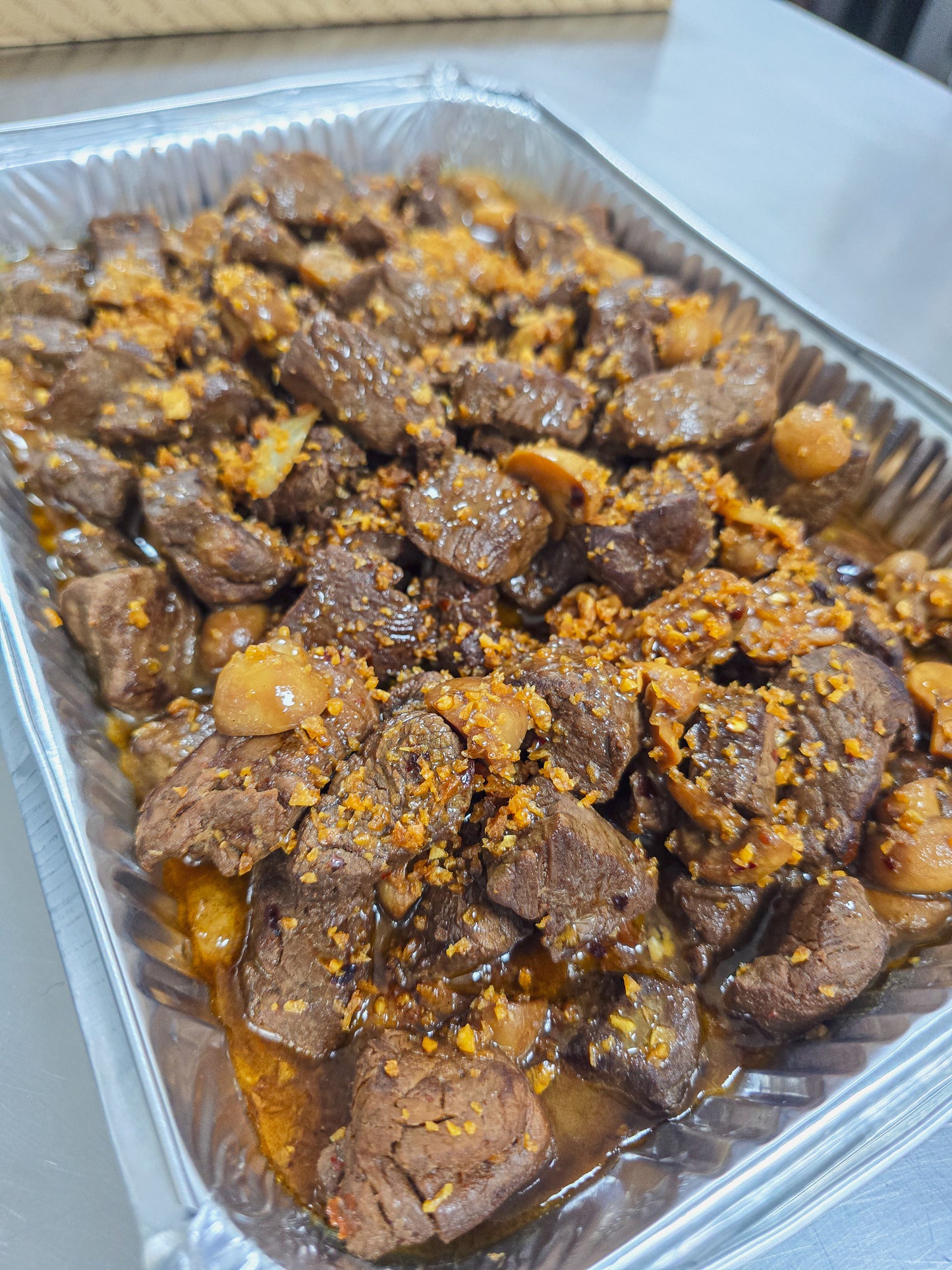 Beef Tenderloin Salpicao (sharing)