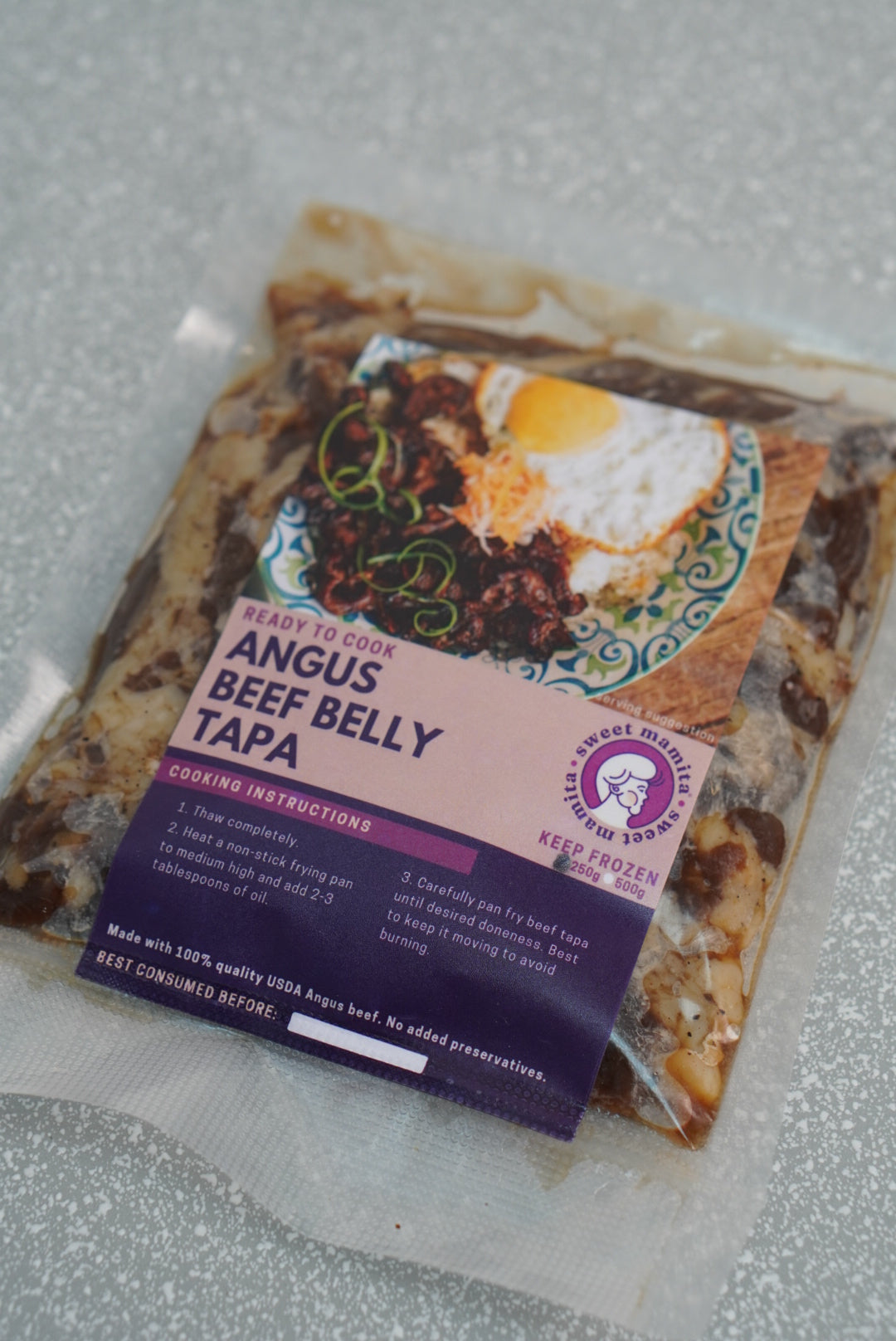 Angus Beef Belly Tapa