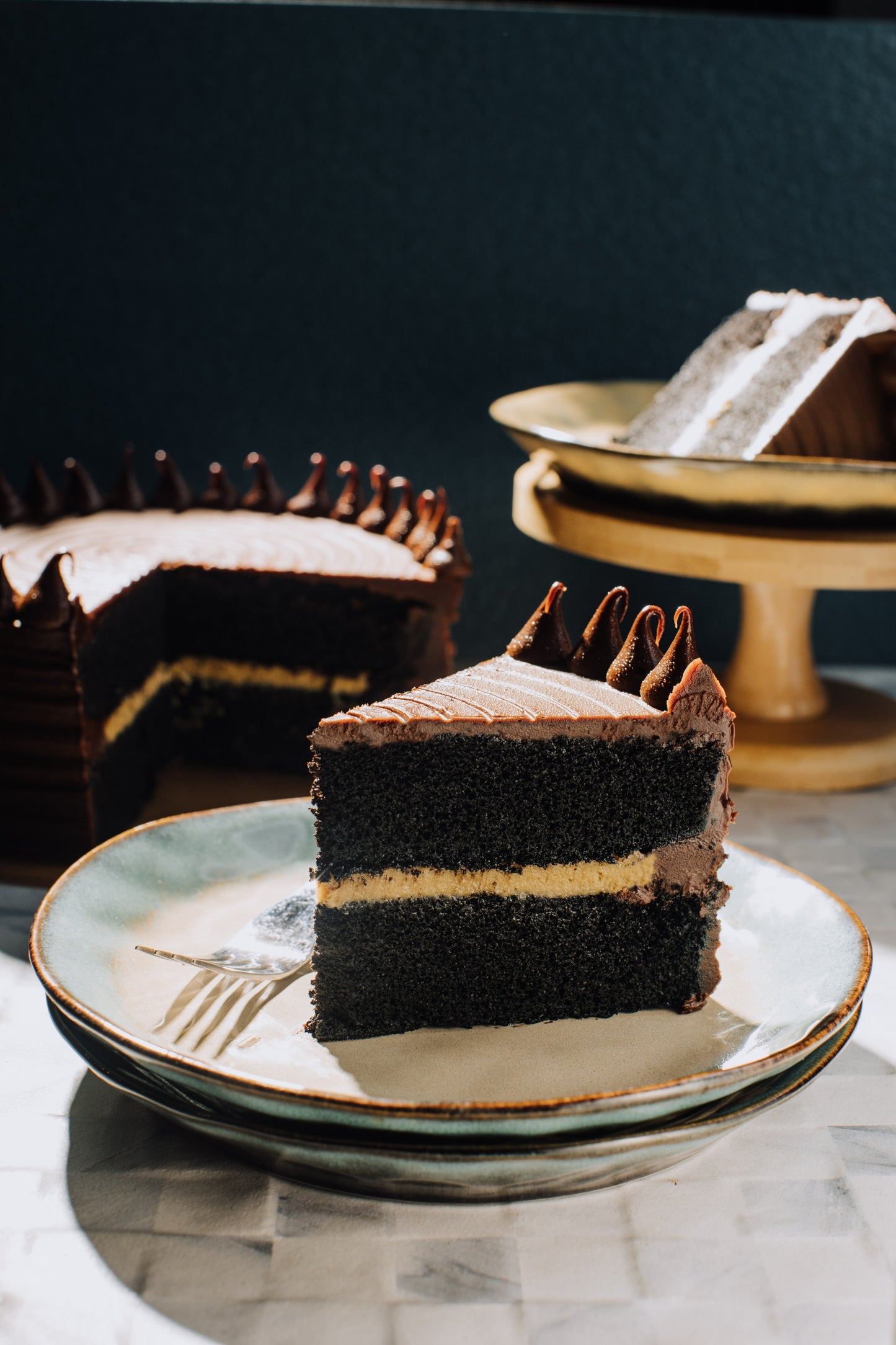 Dark Chocolate Goddess Cake
