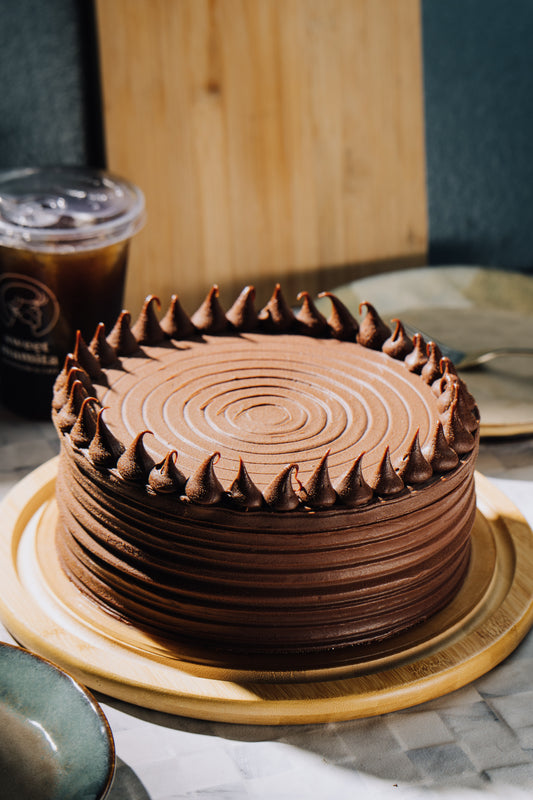 Dark Chocolate Goddess Cake