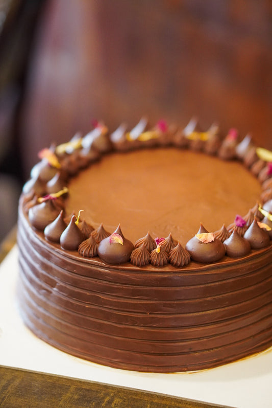 Dark Chocolate Goddess Cake