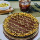 Pistachio Kataifi Chocolate Tart
